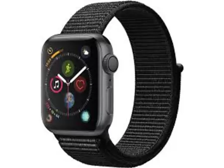 Space gray aluminum case cheap black sport band series 4